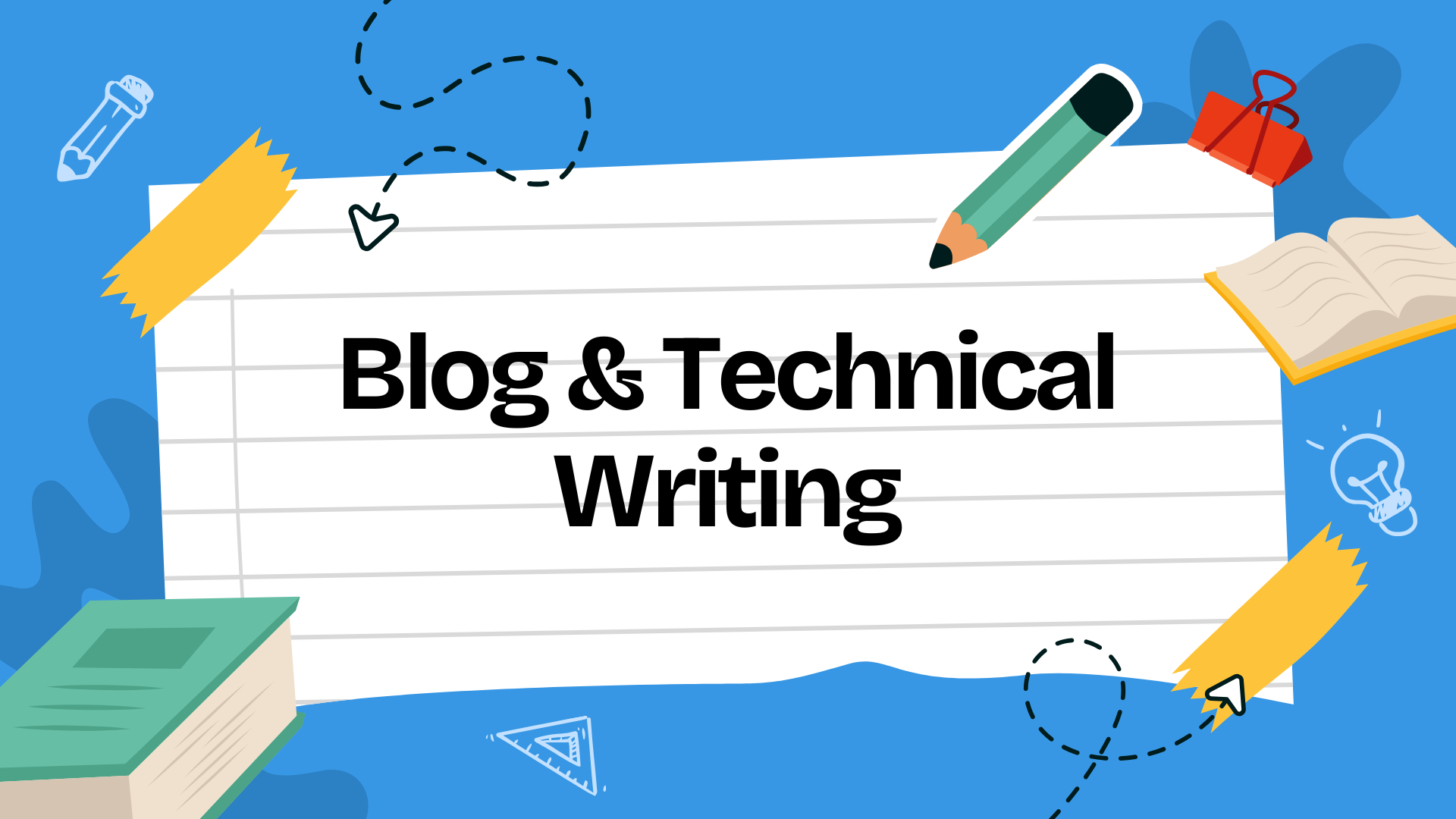 Blog and Technical Writing Visual
